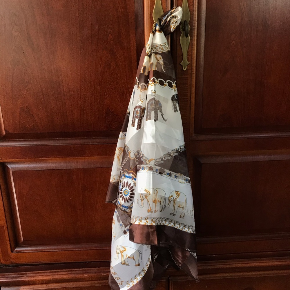 Elephant Print Scarf